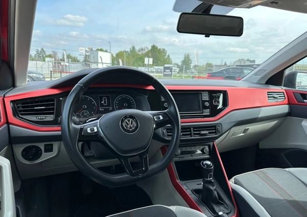 Volkswagen Polo cena 59900 przebieg: 24378, rok produkcji 2018 z Czyżew małe 137